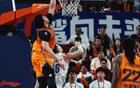 上海逆襲北京22分！王哲林、小胖合砍66分，周琦8分。