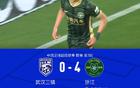 浙江大勝三鎮(zhèn)，王鈺棟首球+烏龍助攻+傷退，4-0奪賽季首勝。