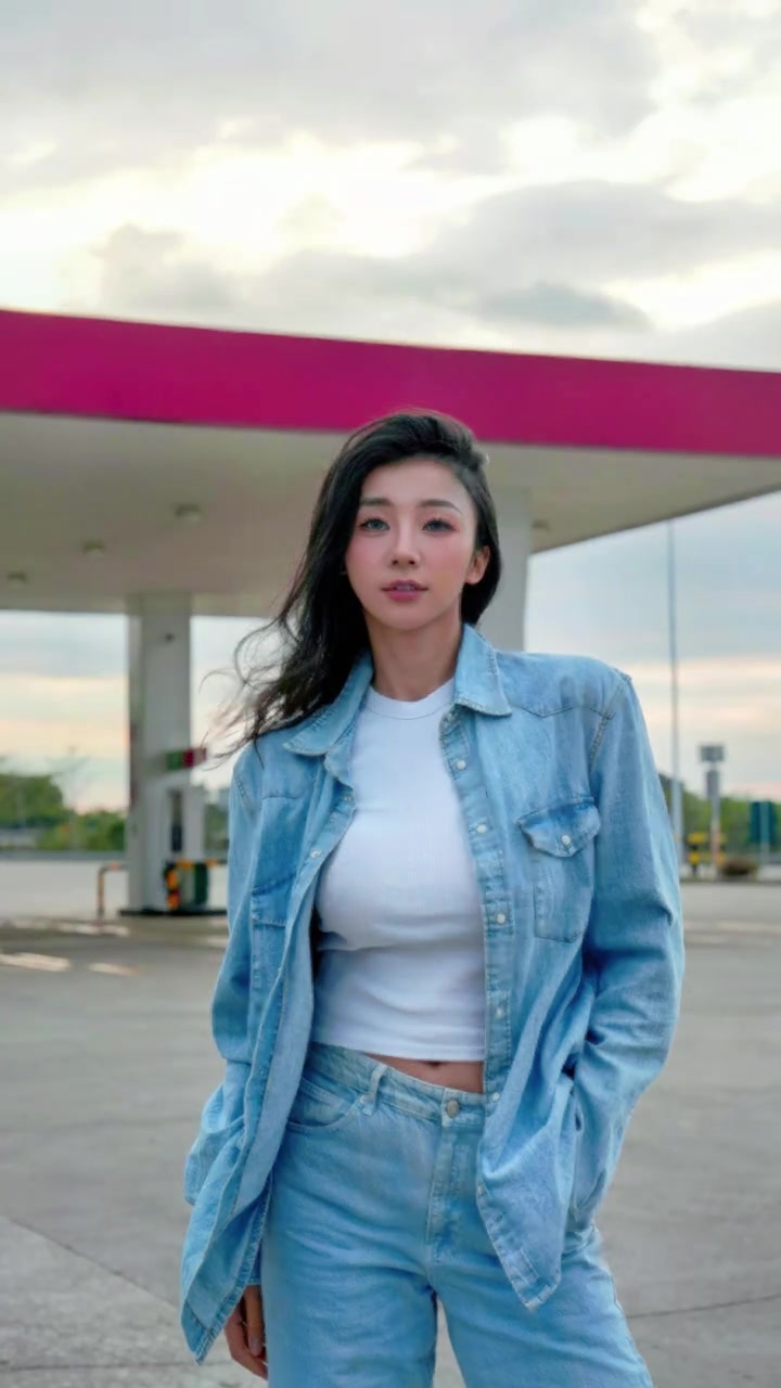 好家伙，這美顏開的！張曼源曬視頻：周末快樂兄弟們！