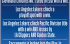 NBA: 湖人勝鎖定季后賽，太陽(yáng)敗國(guó)王晉級(jí)附加賽。