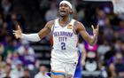 NBA常規(guī)賽排名：雷霆奪冠，三隊(duì)60+勝，火箭湖人50+勝顯進(jìn)步。