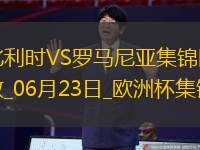 06月23日歐洲杯小組賽E組第2輪比利時vs羅馬尼亞進球視頻