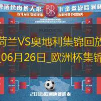 06月26日歐洲杯小組賽D組第3輪荷蘭vs奧地利進(jìn)球視頻