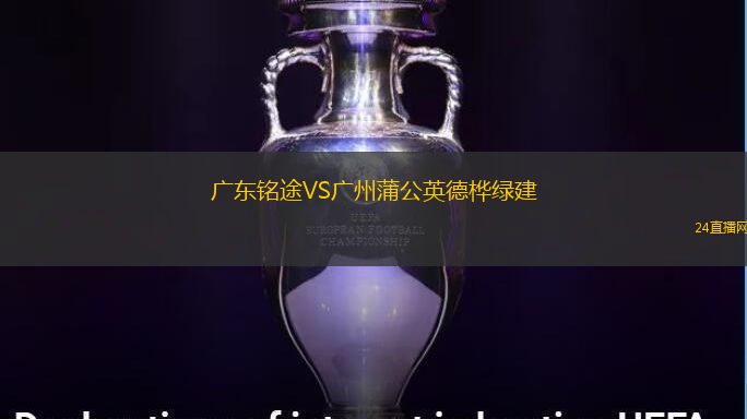 廣東銘途VS廣州蒲公英德樺綠建